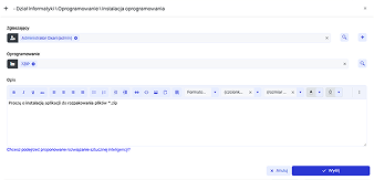 System rozpoznaje typ zgłoszenia i&nbsp;uruchamia automatyczny workflow