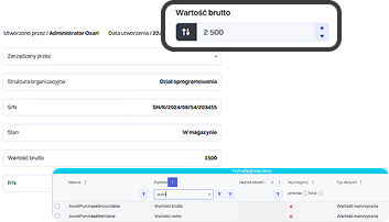 Obliczenie kosztów cyklu życia