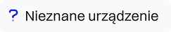 Identyfikuje sprzęt niezgłoszony lub nieautoryzowany